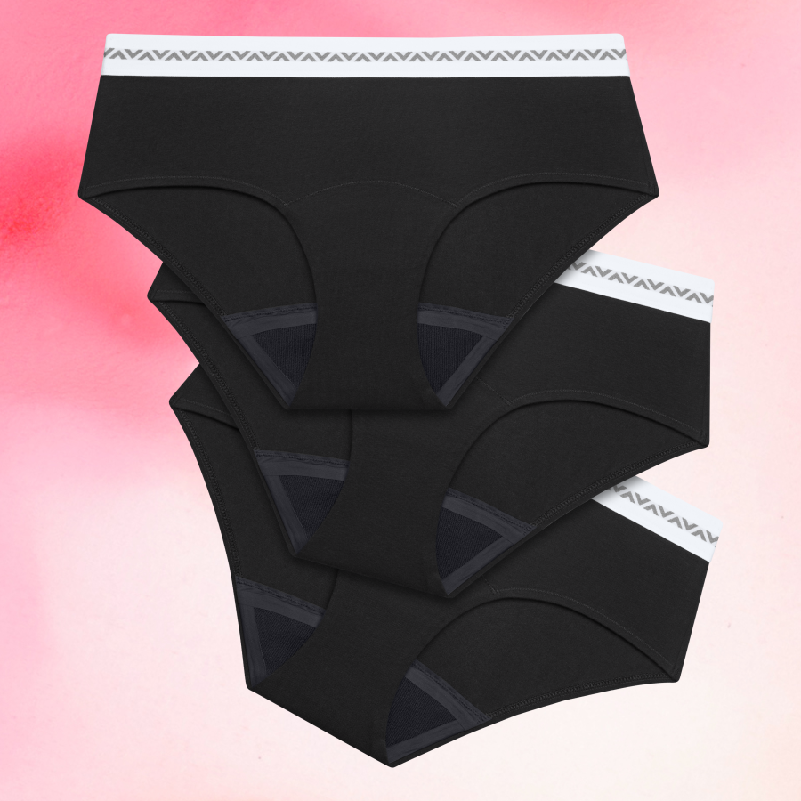 Bodyform Essentials Hipster Logo Waistband Moderate Flow Period Pants –  Bodyform™