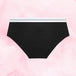 Essentials Hipster Waistband Moderate Black Back