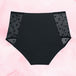 Highwaist Dots Heavy Black Back black