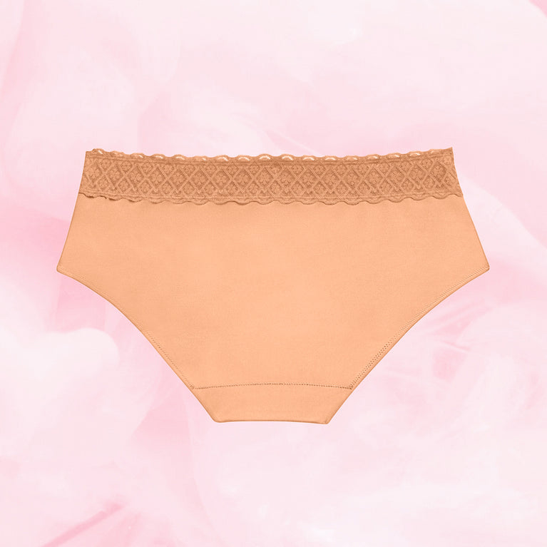 Sensual Lace Hipster Full Lace Light Apricot Crush Back