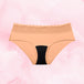 Sensual Lace Hipster Full Lace Light Apricot Crush Gusset Front