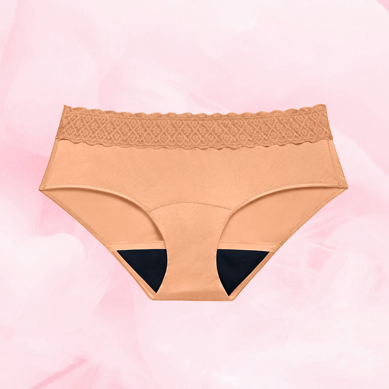 Sensual Lace Hipster Full Lace Moderate Apricot Crush Front
