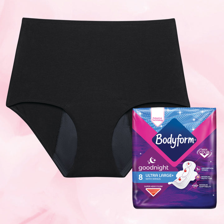 Period Pants & Knickers for All Flow Types | Bodyform™