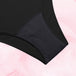 Essentials Brazilian Light Black Gusset Front black