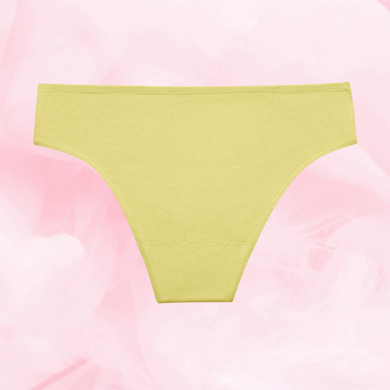 Essentials Brazilian Light Pineapple Yellow Back White pineapple yellow
