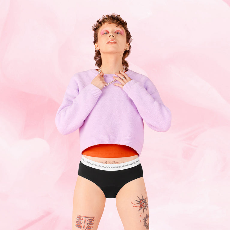 Essentials Fashion Waistband Light Black Meshi