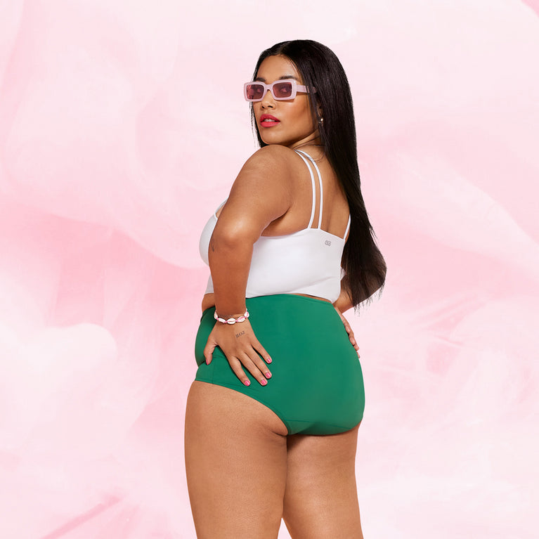 Essentials High Waist Light Malachite Green Penelope