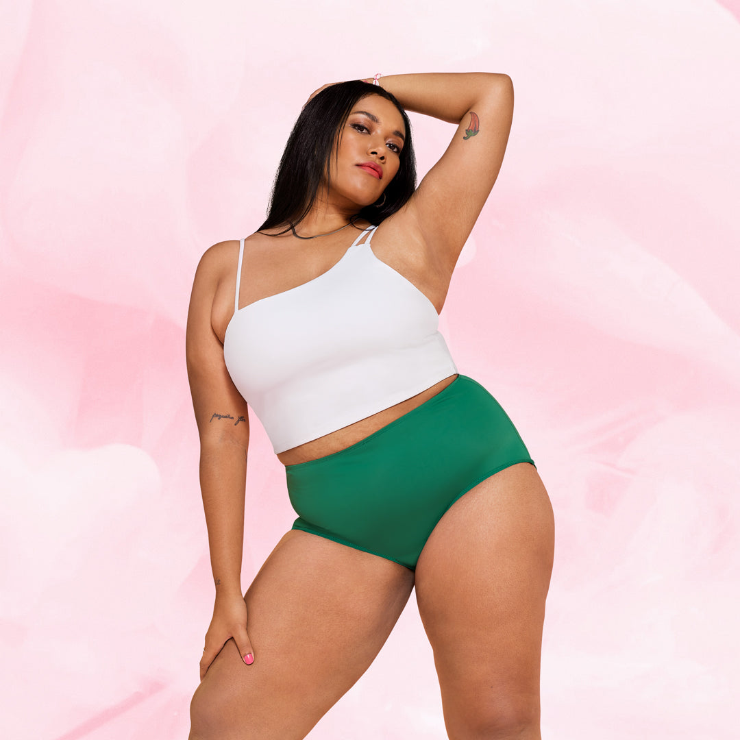 Essentials High Waist Light Malachite Green Penelope green