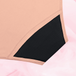 ComfortFit Essentials Hipster Heavy, a sleek black and pink period pant, featuring a tailored gusset and slimline edges for secure, discreet protection.