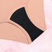 Close-up of ComfortFit Essentials Hipster Heavy period pants, featuring slimline edges and a tailored gusset for discreet, reliable protection.