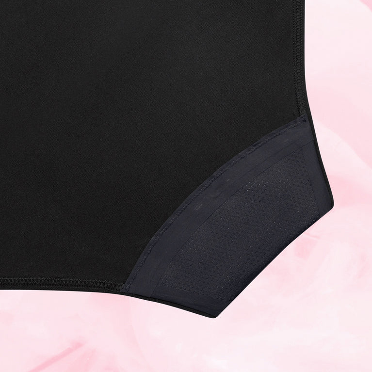 Essentials Hipster Waistband Light Black Gusset Back