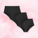 High Waist Discovery Set featuring three ComfortFit High Waist period pants, each offering different absorbencies for full flow coverage and reliable comfort.