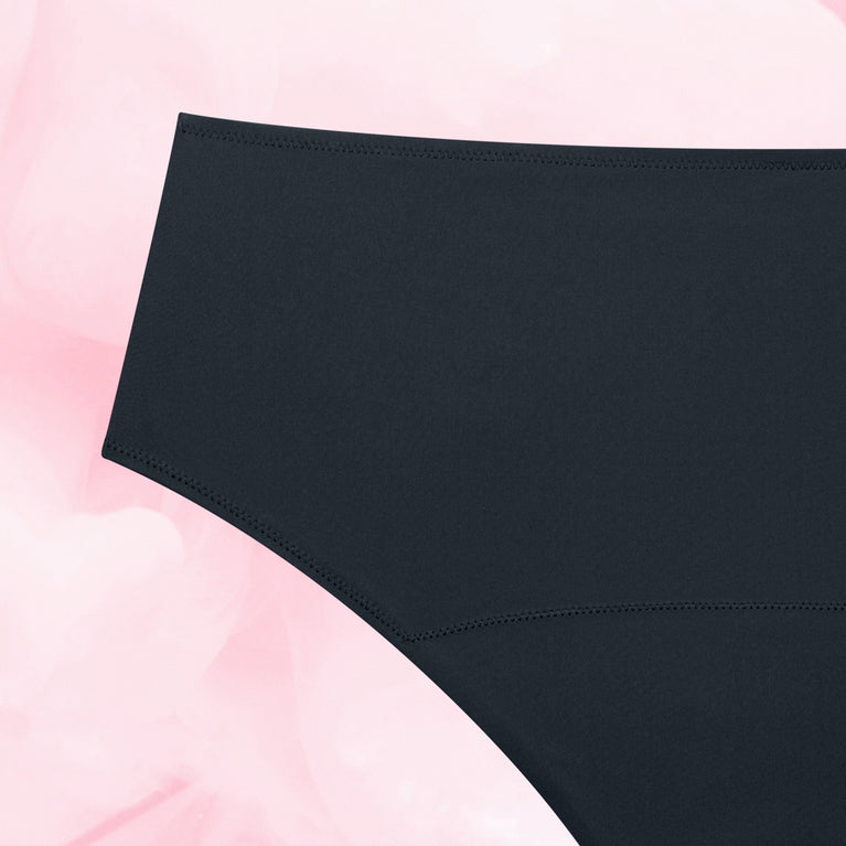 Hipster Side Lace Multifluid Black Detail Back