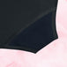 Lush Highwaist Dots Moderate Black Gusset Back black