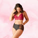 Lush Highwaist Dots Moderate Black Maria