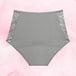 Lush Highwaist Floral Heavy Electric Zinc Back White zinc