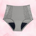 Lush Highwaist Floral Heavy Electric Zinc Front