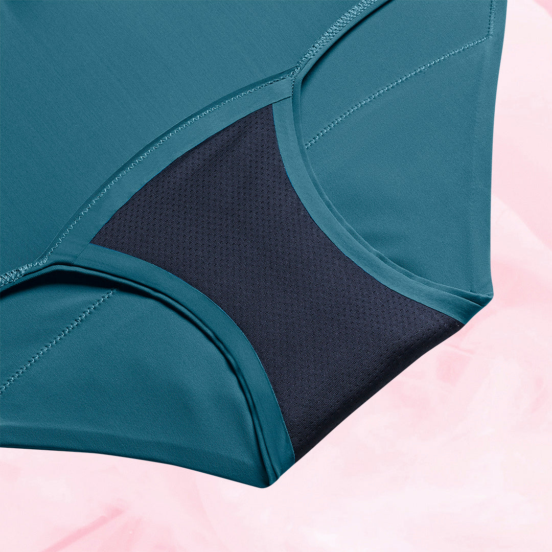 Lush Highwaist Heavy Deep Ocean Gusset Front Fluid