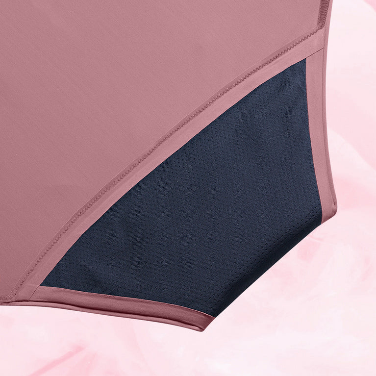 Lush Highwaist Heavy Vintage Pink Gusset Back