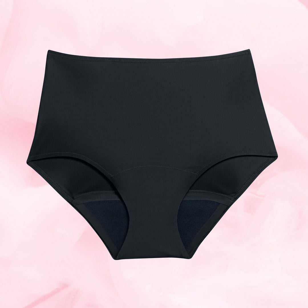 Lush Highwaist Moderate Black Front