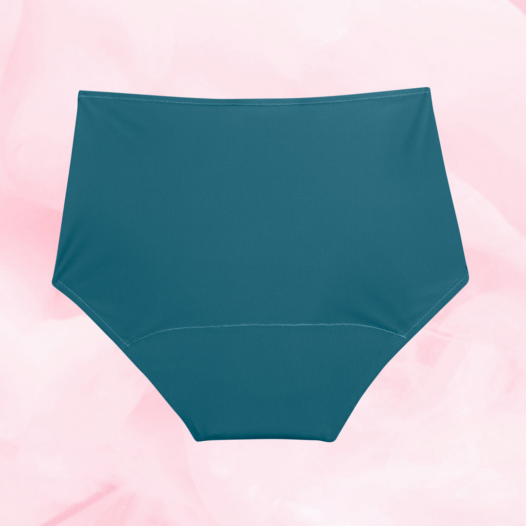 Lush Highwaist Moderate Deep Ocean Back