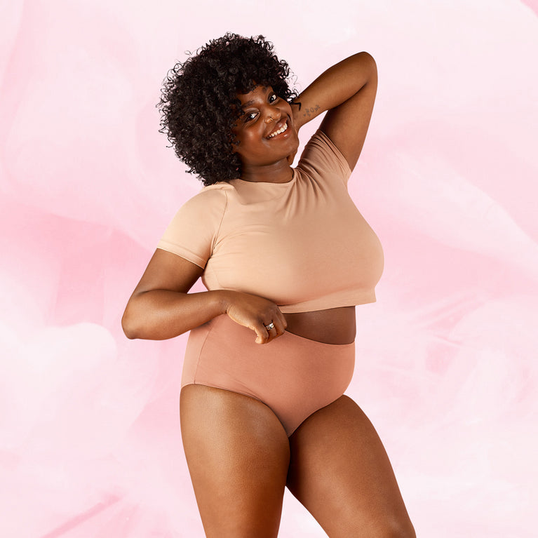 PremiumComfort Highwaist Light Sunburn White Dominique 435 sun burn