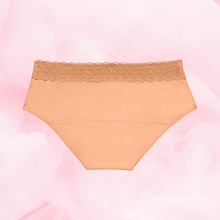 Sensual Lace Hipster Full Lace Heavy Apricot Crush Back