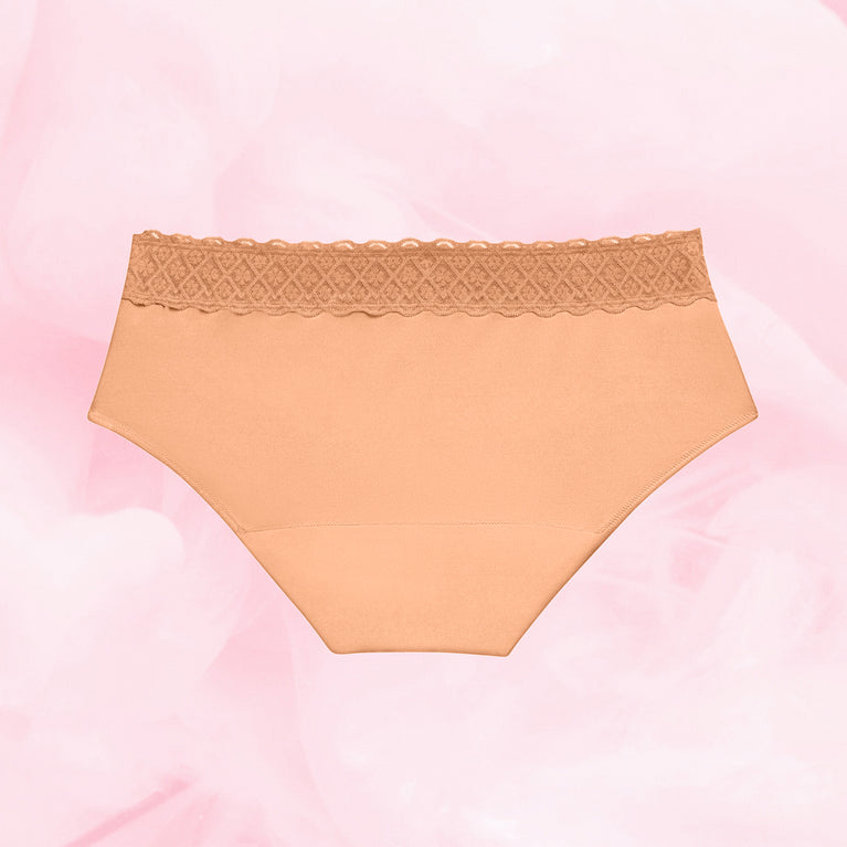 Sensual Lace Hipster Full Lace Moderate Apricot Crush Back