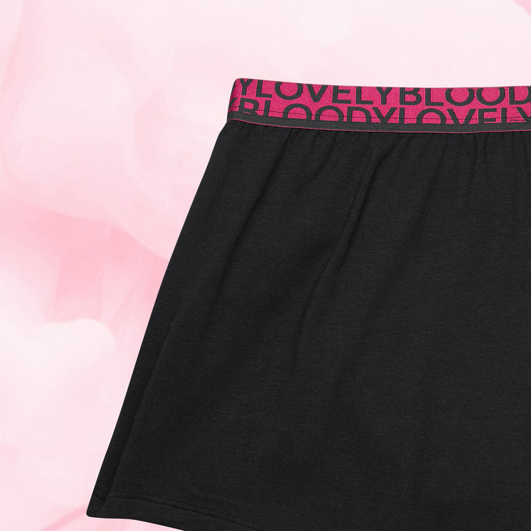 Sleepwear PJShort Overnight Black Detail Back White black