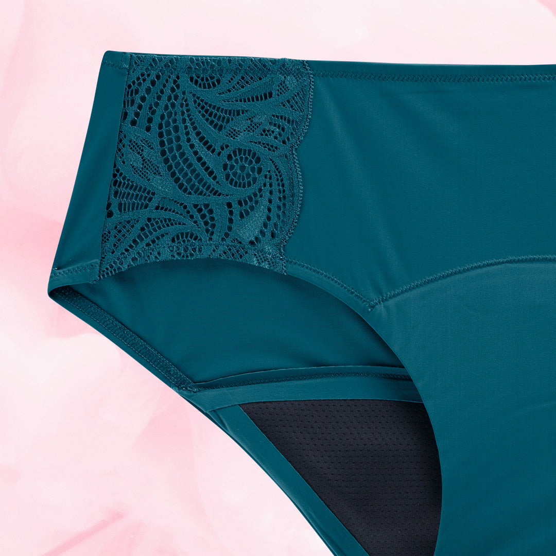 Soleil Hipster Heavy Deep Ocean Detail Front White deep ocean