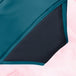 Soleil Hipster Heavy Deep Ocean Gusset Back White deep ocean