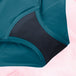 Soleil Hipster Heavy Deep Ocean Gusset Front White deep ocean