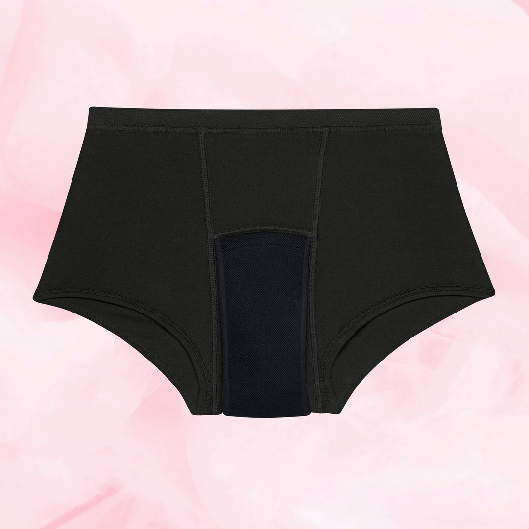 Teens Sleepwear Boxer Overnight, high-waisted, leak-proof, full coverage.