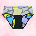Teens Hipster Heavy briefs with bold abstract pattern.