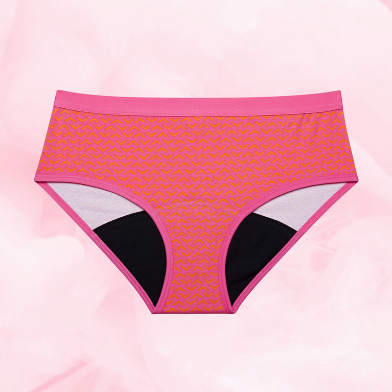 Teens Hipster Moderate Pink-Design Front White--pink-design e3c78bde-cfbd-4bba-8f15-c628bc632272
