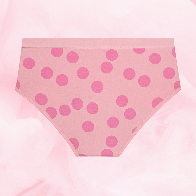 Teen Hipster Waistband Heavy period pants designed for comfort and absorption, featuring a soft, organic cotton gusset for reliable protection during activities or school.