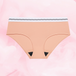 ComfortFit Essentials Hipster Logo Waistband Light underwear, featuring a close-fitting design with logo waistband, offering reliable, discreet period protection and comfort.