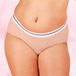 Woman wearing ComfortFit Essentials Hipster Logo Waistband Heavy period pants, highlighting close fit and discreet protection with innovative TriTech Performance technology for reliable, long-lasting comfort.