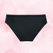 bikini basic light back black